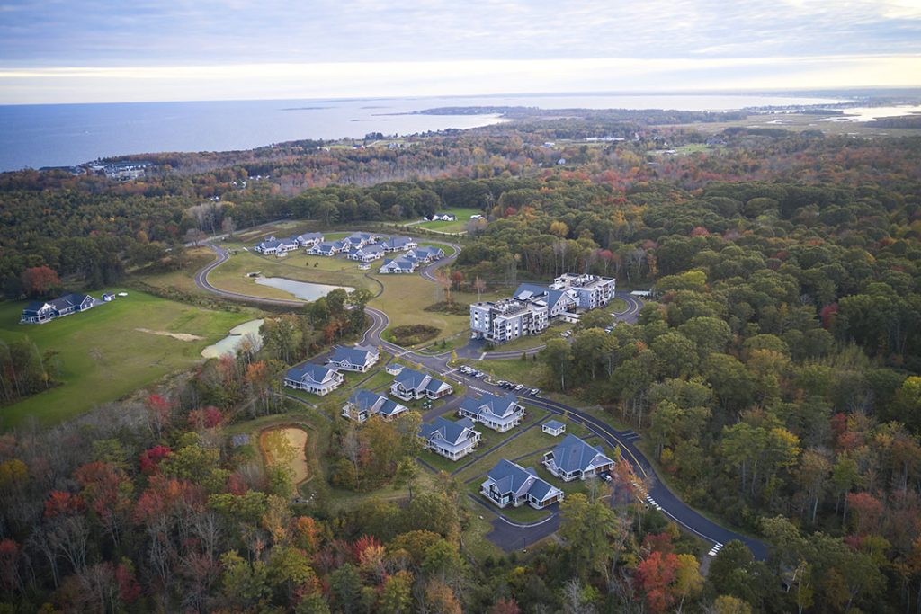 The rolling meadow, surrounded by native New England forest, within sight of the Atlantic Ocean coastline, creates an unmatched environment to live and thrive.