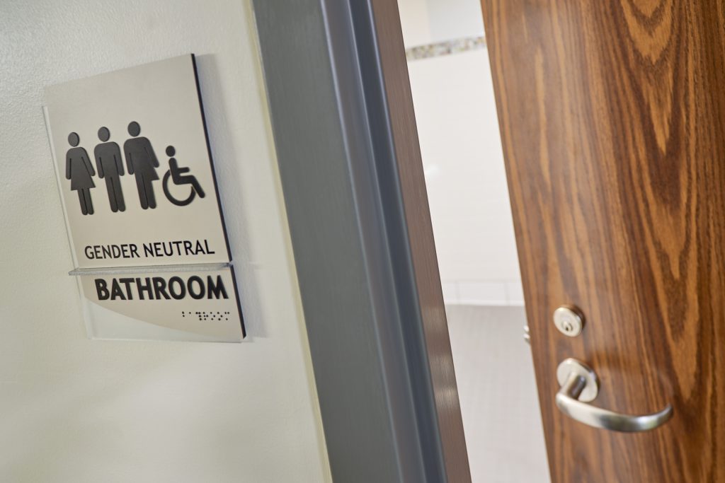 ADA Signage for gender-neutral bathroom